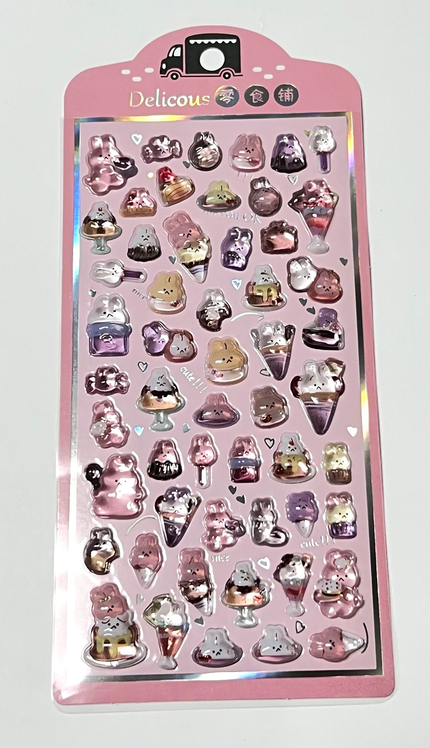 簡単DIYのスマホケース用3Dエンボスステッカー - ケースにポップ感と質感を加える